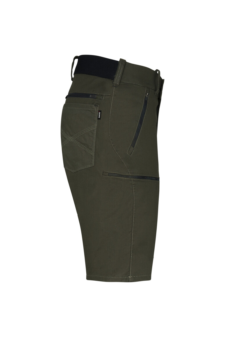 HAKRO 713 PERFORMANCESHORTS X-STRETCH in Olive, Größe 3XL