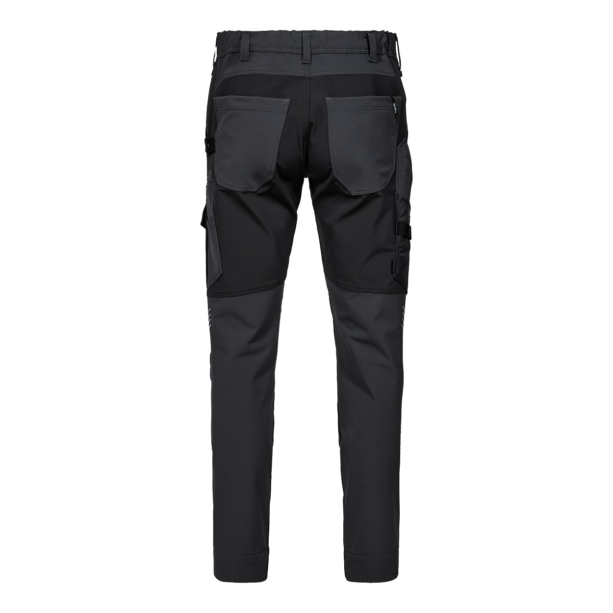 ENGEL Entire Arbeitshose mit 4-Wege-Stretch in Anthrazitgrau/Schwarz, Größe 26
