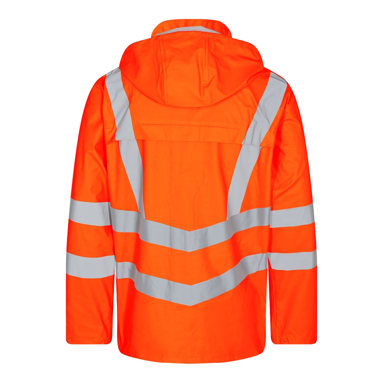 Safety Regenjacke in Hi-vis Orange, Größe XS