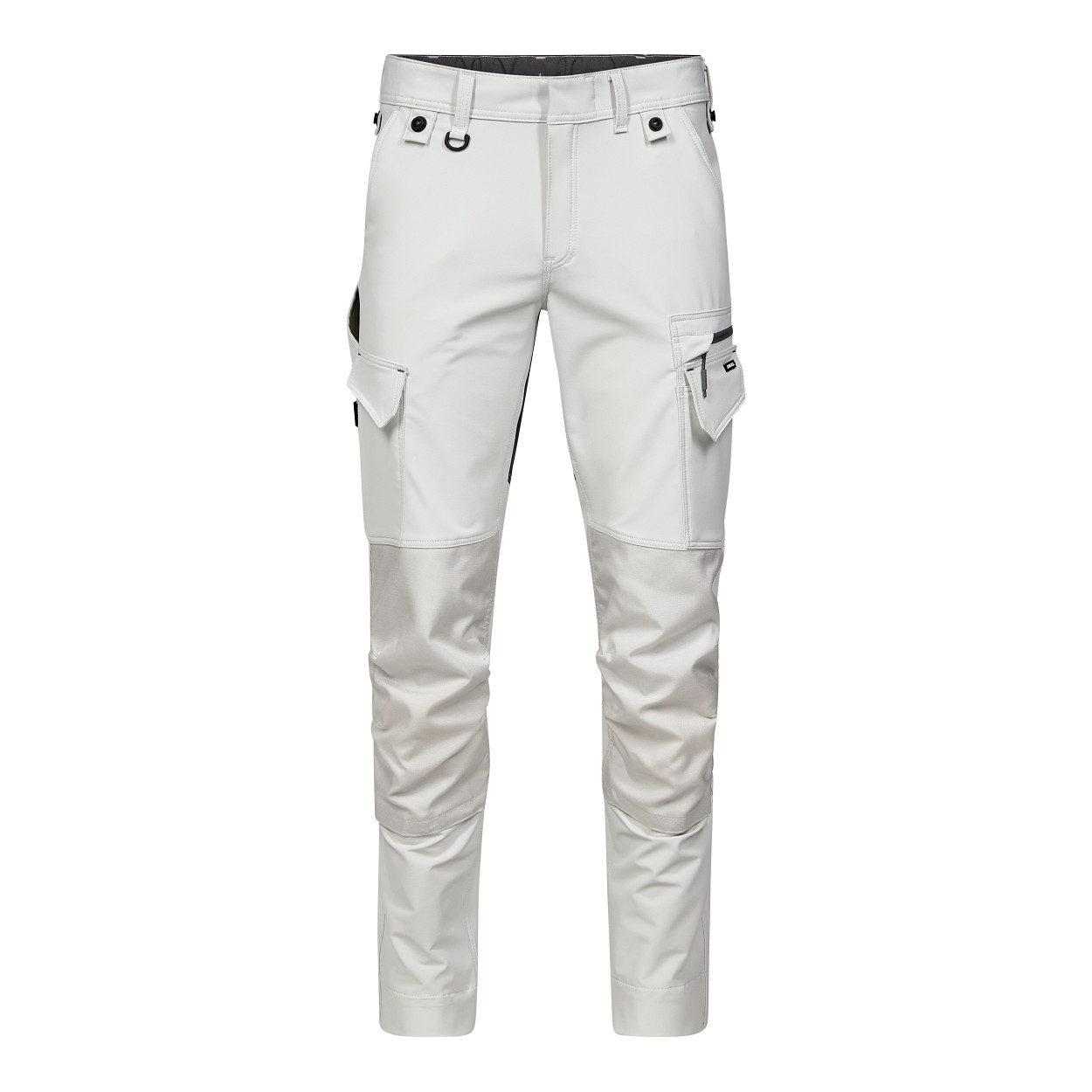 ENGEL Entire Arbeitshose mit 4-Wege-Stretch in Bone White / Anthracite Grey, Größe 26