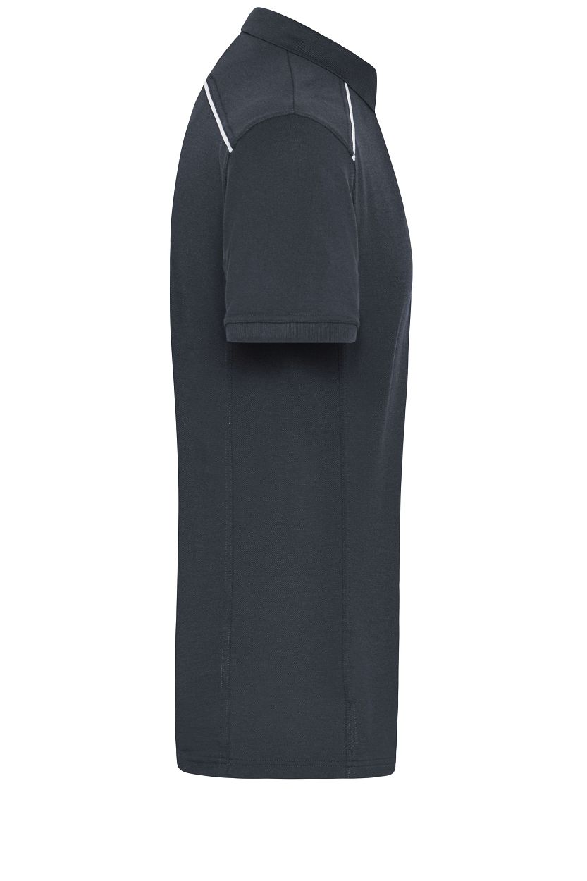 Men's Workwear Polo - SOLID - OCS Blended "JN892" in Carbon, Größe 6XL - Daiber