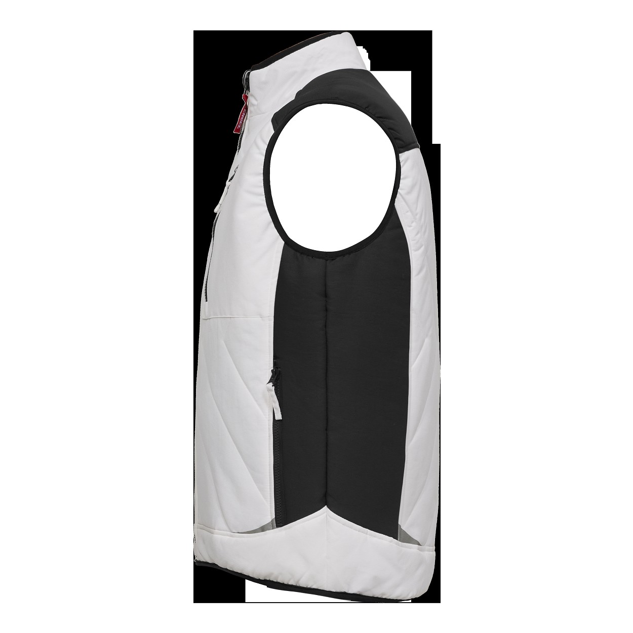 ENGEL Galaxy Stepp-Winterweste in Weiss/Anthrazit Grau, Größe XS