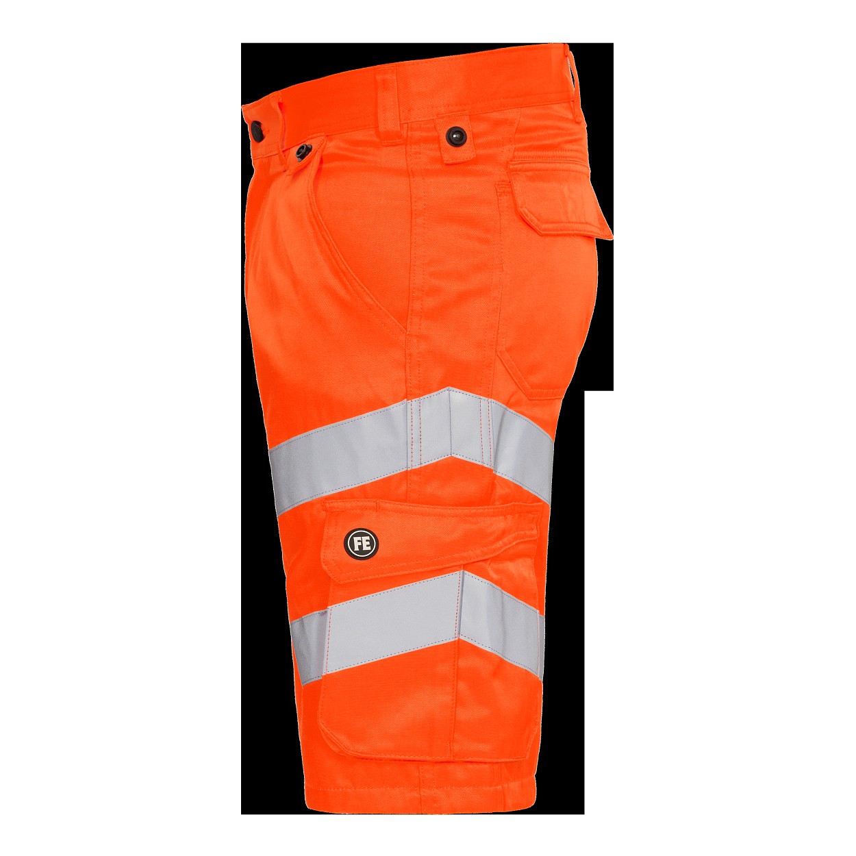 ENGEL Safety Light Arbeitsshorts in Hi-vis Orange, Größe 54