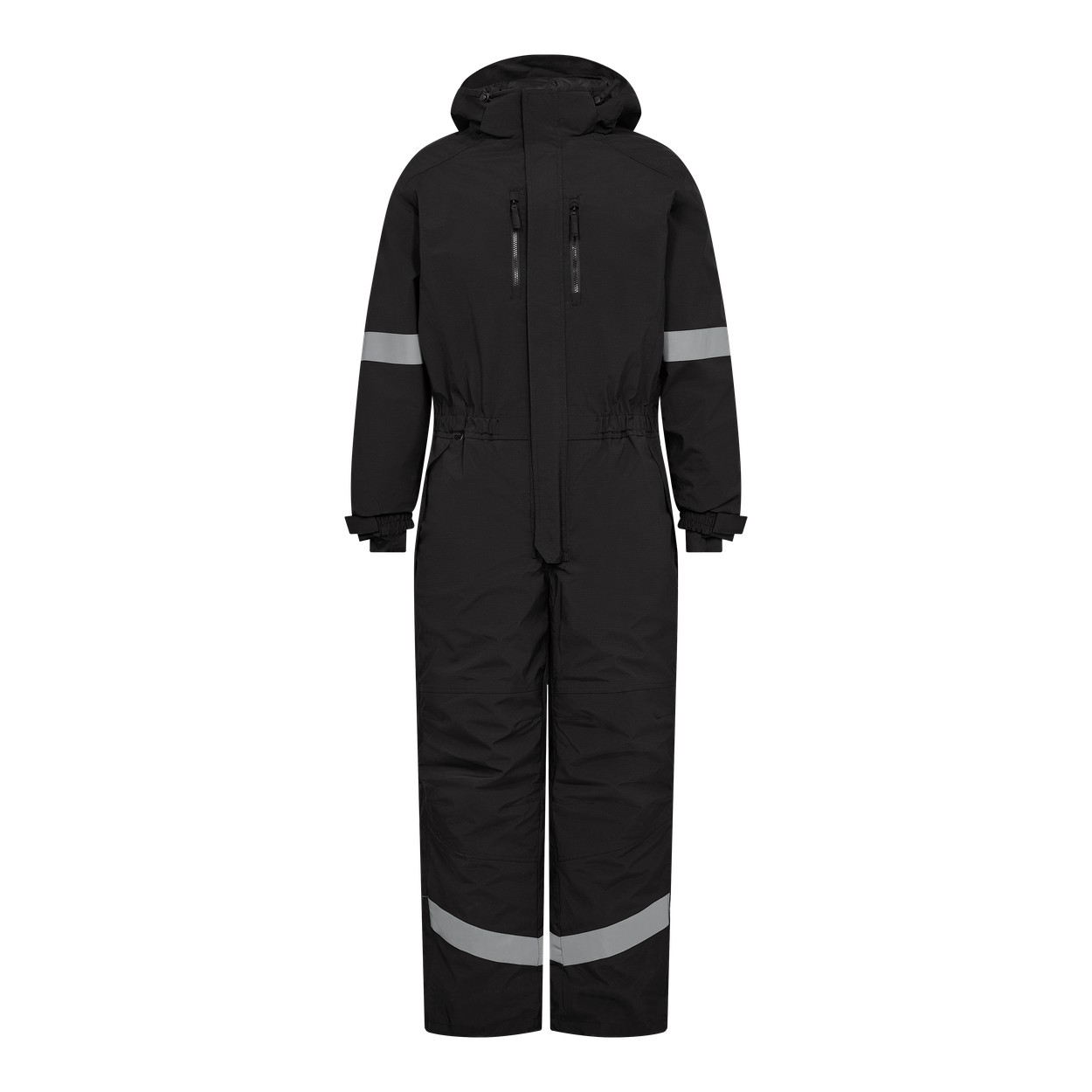 ENGEL Extend Winteroverall mit Reflexstreifen in Schwarz, Größe XS