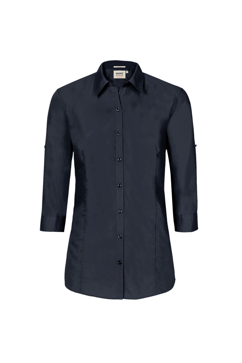 HAKRO 120 3/4-Arm-Vario Bluse MIKRALINAR® in Tinte, Größe 6XL