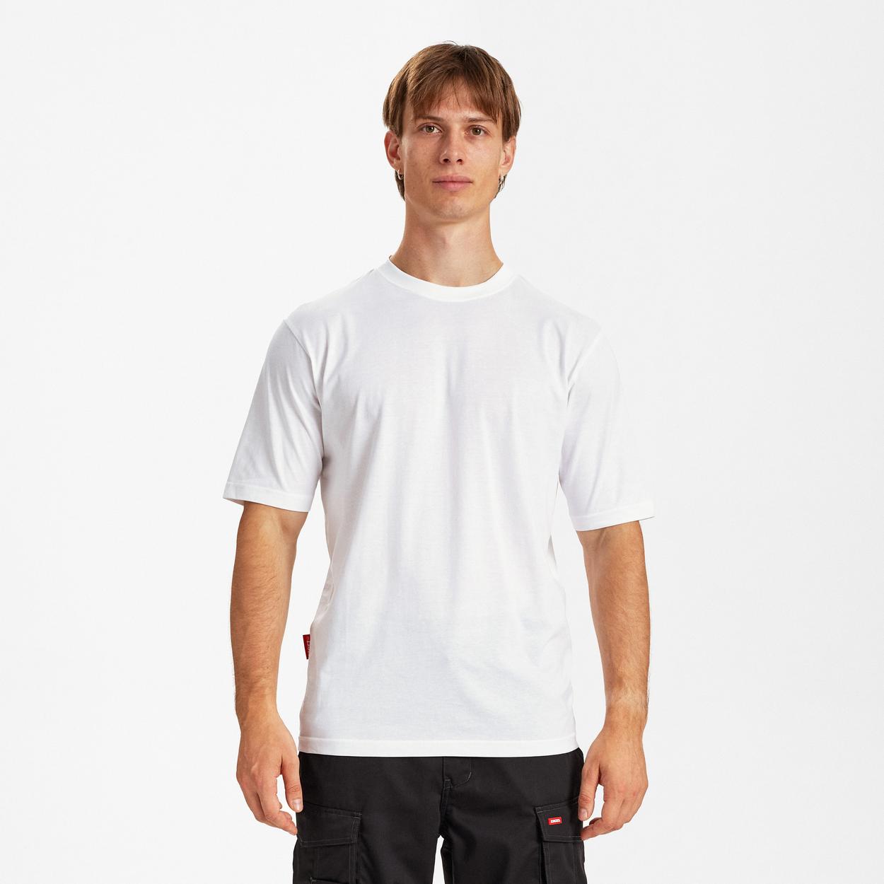 ENGEL Extend Baumwolle T-shirt in Weiss, Größe XS