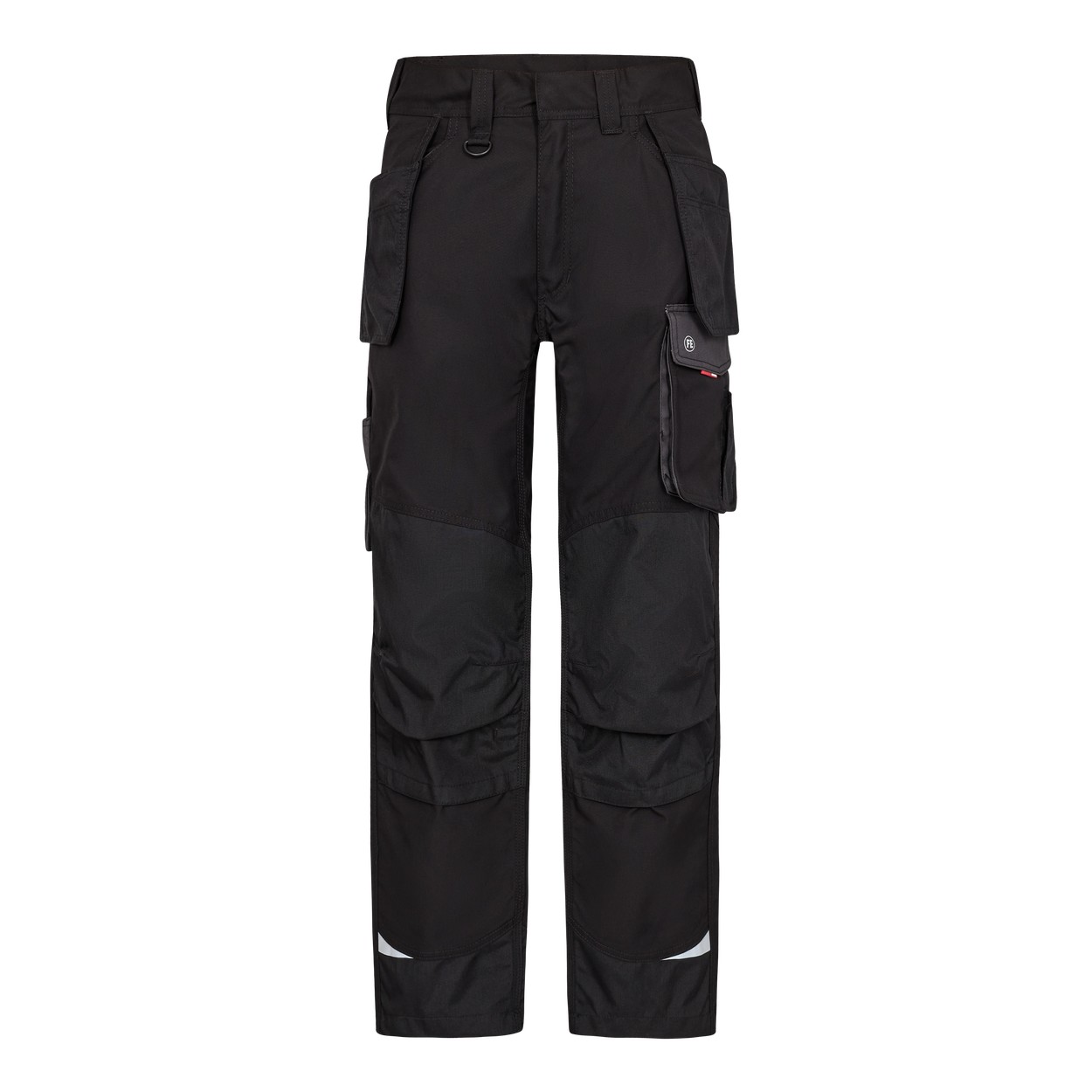 ENGEL Galaxy Arbeitshose mit Holstertaschen in Schwarz/Anthrazit Grau, Größe 106