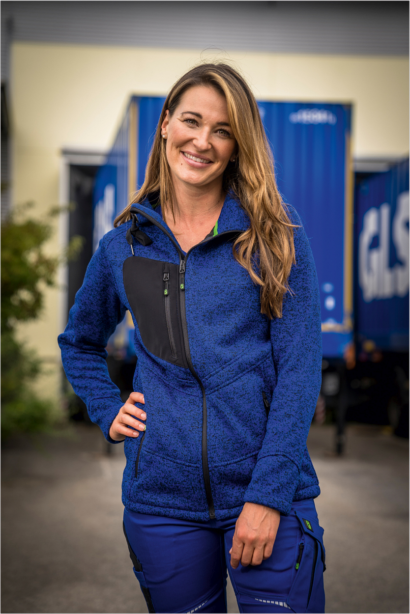 Polar-Fleecejacke Unisex CAFLJ, Gr. 2XL von Leibwächter