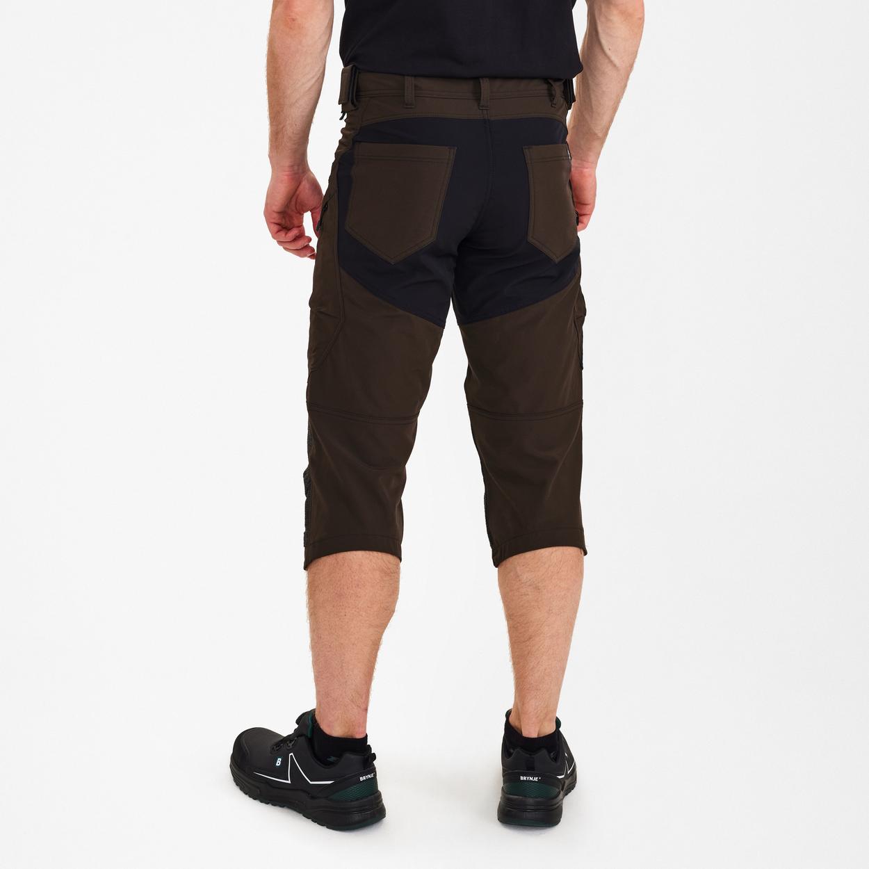 ENGEL X-treme 3/4-Hose mit 4-Wege-Stretch in Mokkabraun, Größe 54