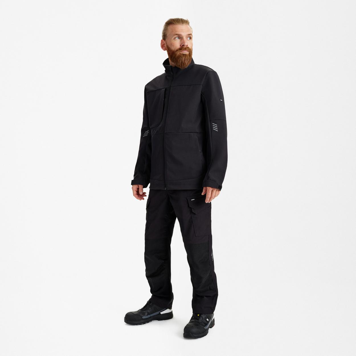 ENGEL Entire Softshelljacke in Schwarz, Größe XS