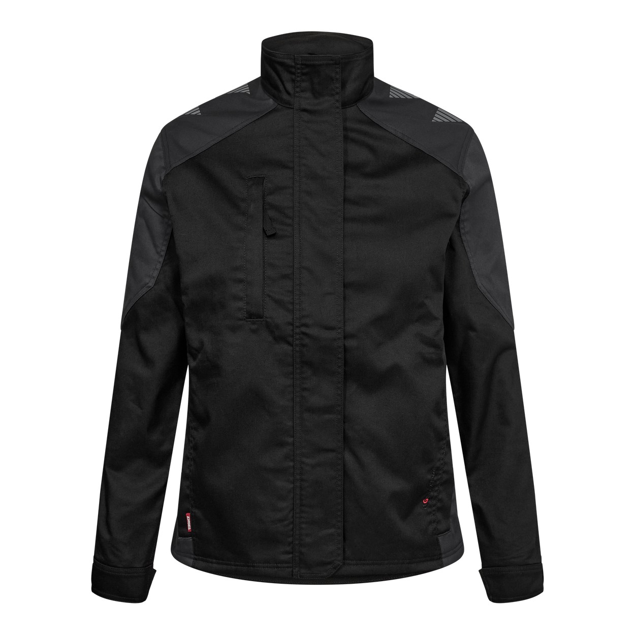 ENGEL Galaxy Damen Arbeitsjacke mit 2-Wege-Stretch in Schwarz/Anthrazit Grau, Größe XS