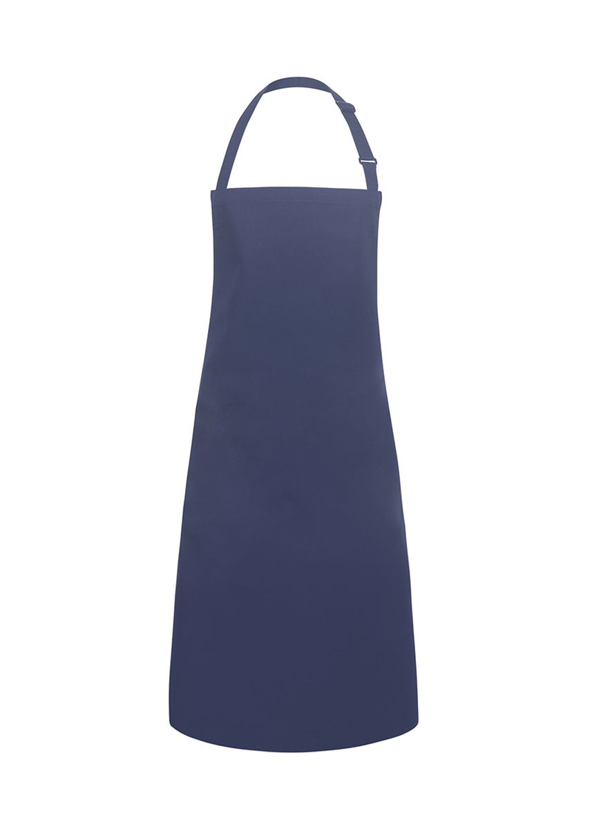 Wasserabweisende Latzschürze Basic mit Schnalle in Marine von Karlowsky