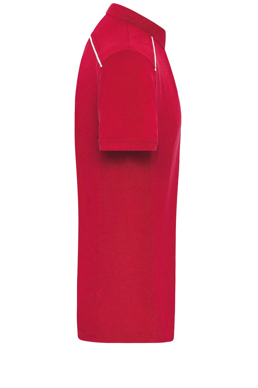 Men's Workwear Polo - SOLID - OCS Blended "JN892" in Red, Größe 6XL - Daiber