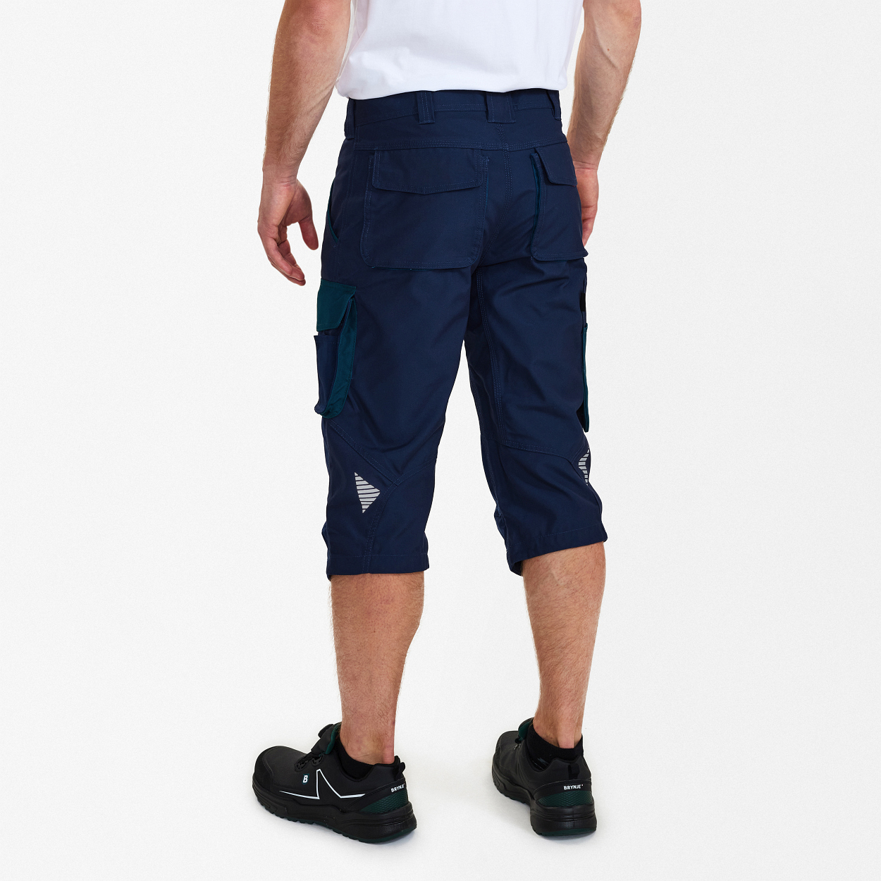 ENGEL Galaxy 3/4-Hose in Blue Ink/Dark Petrol, Größe 54