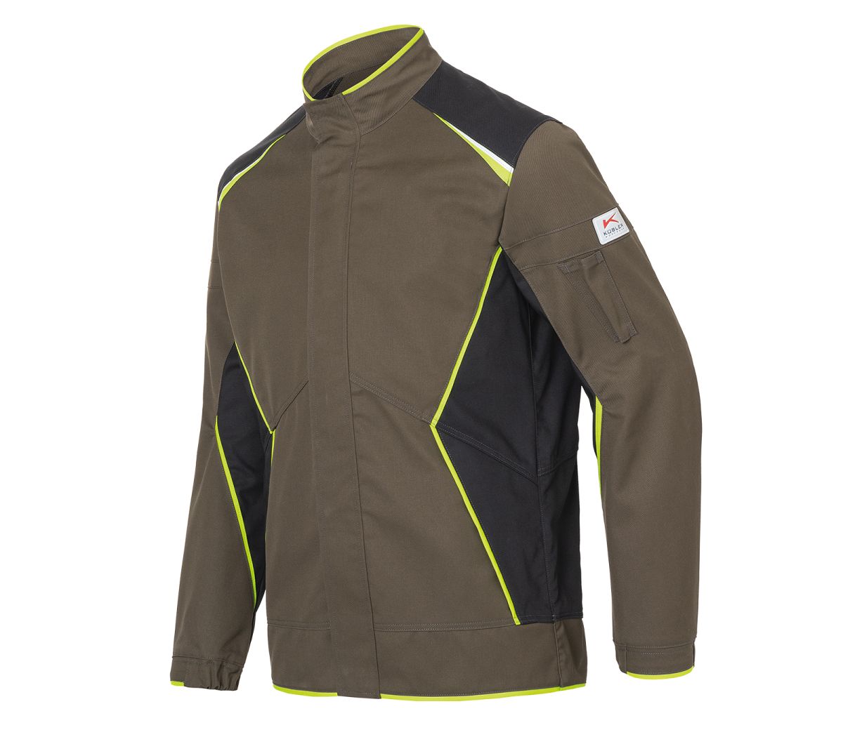 KÜBLER BIOGUARD Jacke PSA 3 in Oliv / Ginko, Größe 2XL