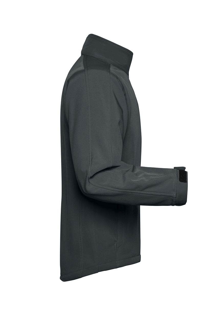 Men's Softshell Jacket "JN135" in Carbon, Größe 3XL - Daiber