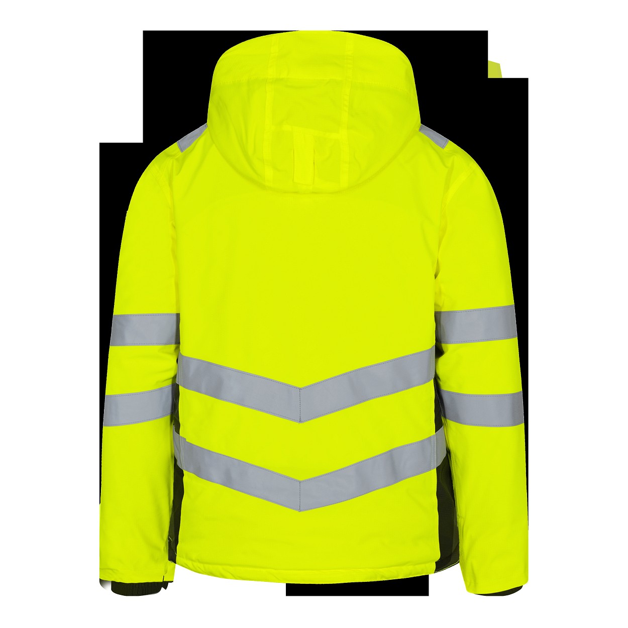 ENGEL Safety Winterjacke in Gelb/Schwarz, Größe XS
