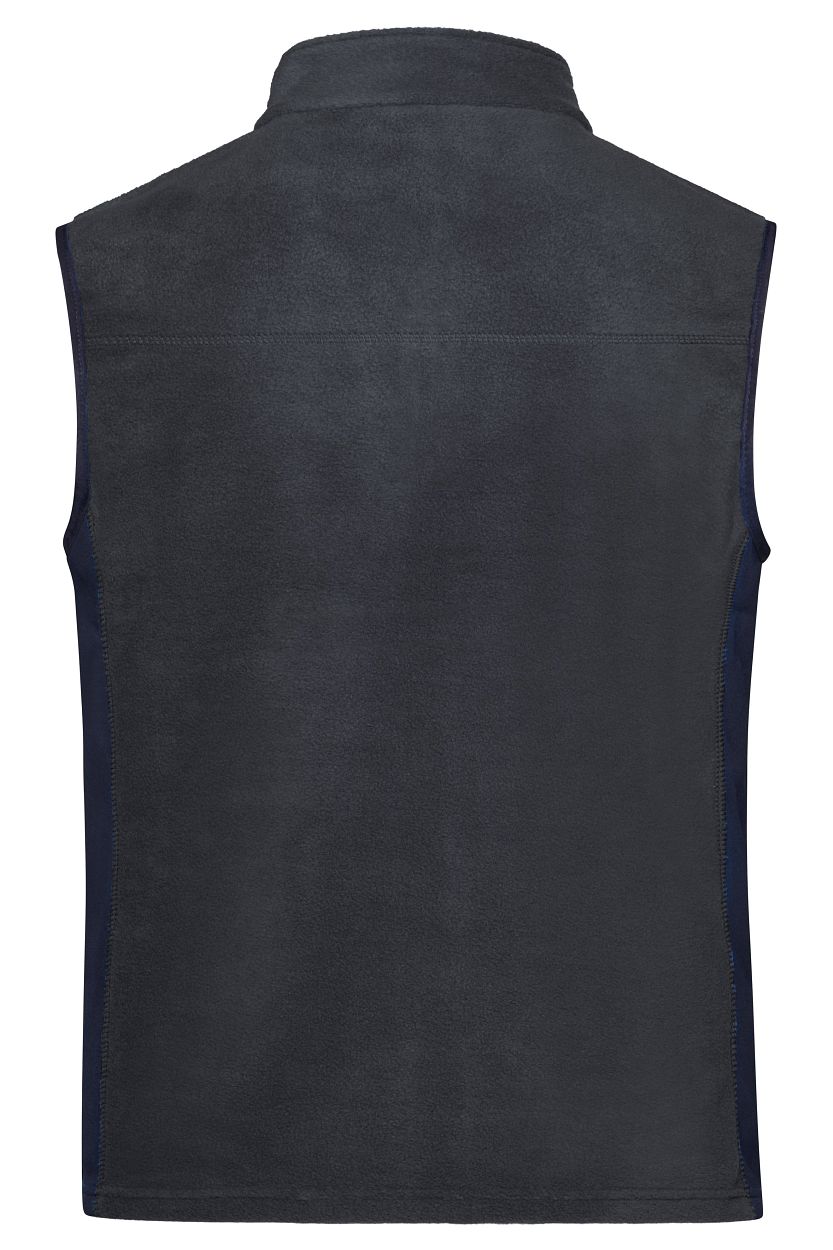 Workwear Fleece Vest - STRONG - "JN856" in Carbon/Black, Größe 6XL - Daiber