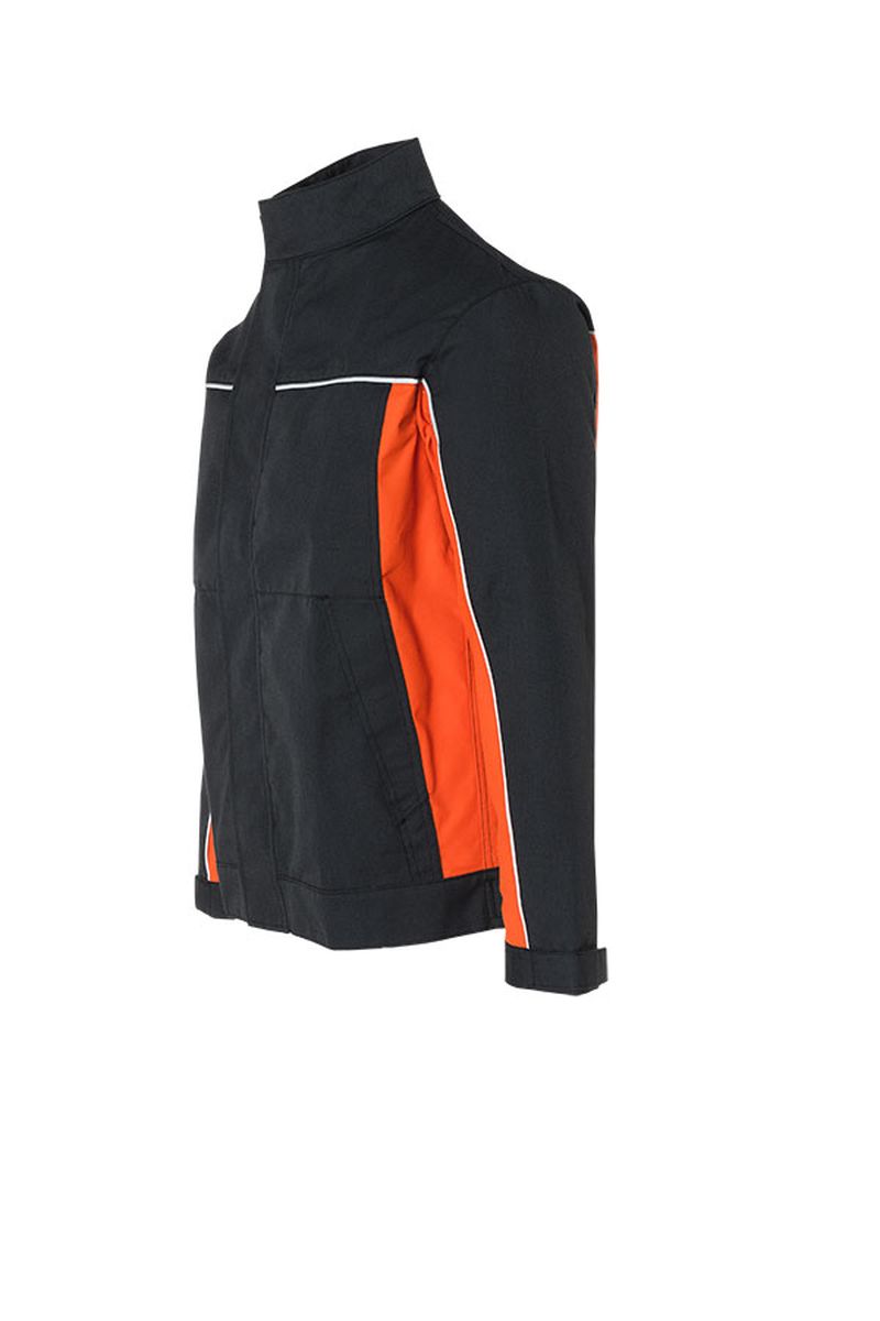 KÜBLER KERMEL TOP Jacke PSA 3 KÜBLER KERMEL TOP Jacke PSA 3 in Dunkelgrau / Orange, Größe 110