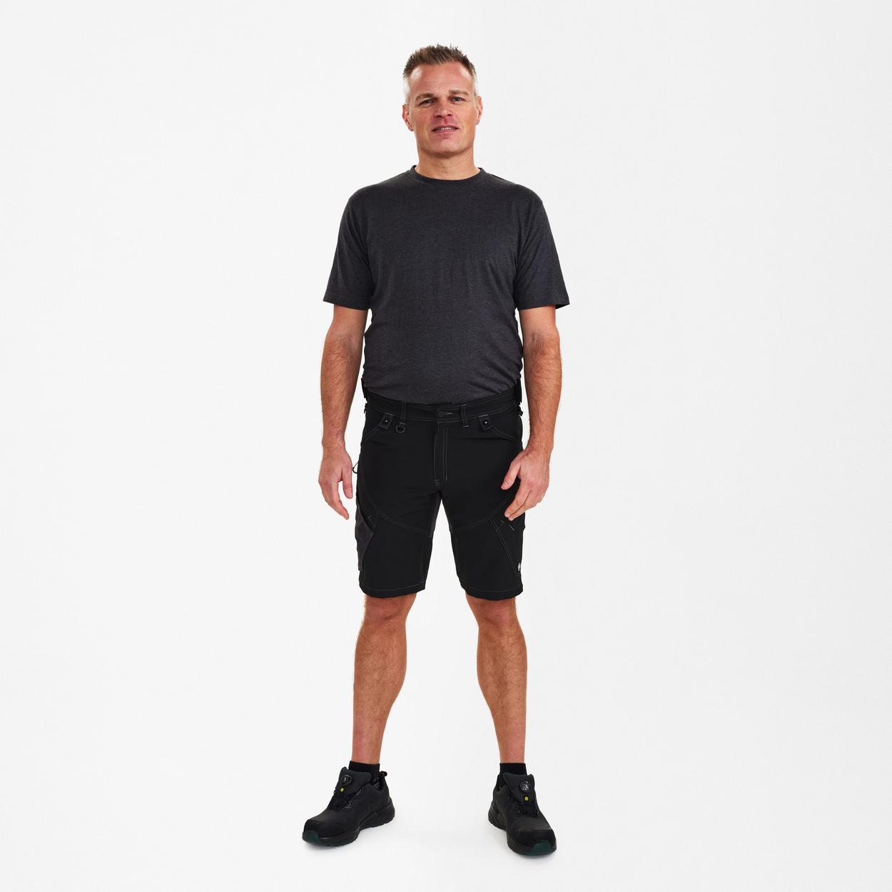 ENGEL X-treme Arbeitsshorts mit 4-Wege-Stretch in Schwarz, Größe 54