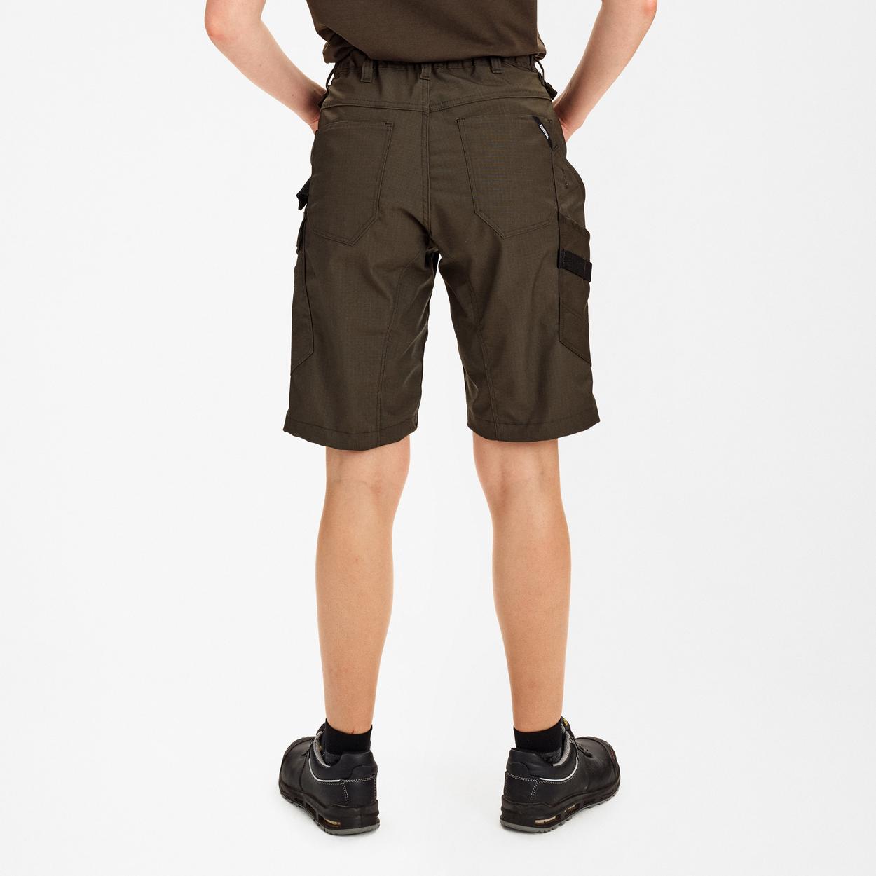 ENGEL Entire Damen Arbeitsshorts mit 2-Wege-Stretch in Forest Green, Größe 48