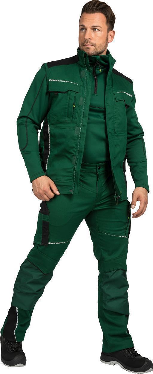 Weste Flex Line Grün/Schwarz FLEXV, Gr. 2XL von Leibwächter