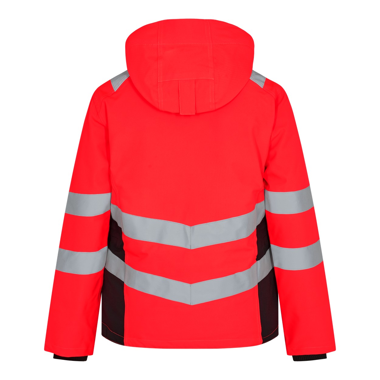 ENGEL Safety Damen Winterjacke in Rot/Schwarz, Größe XL