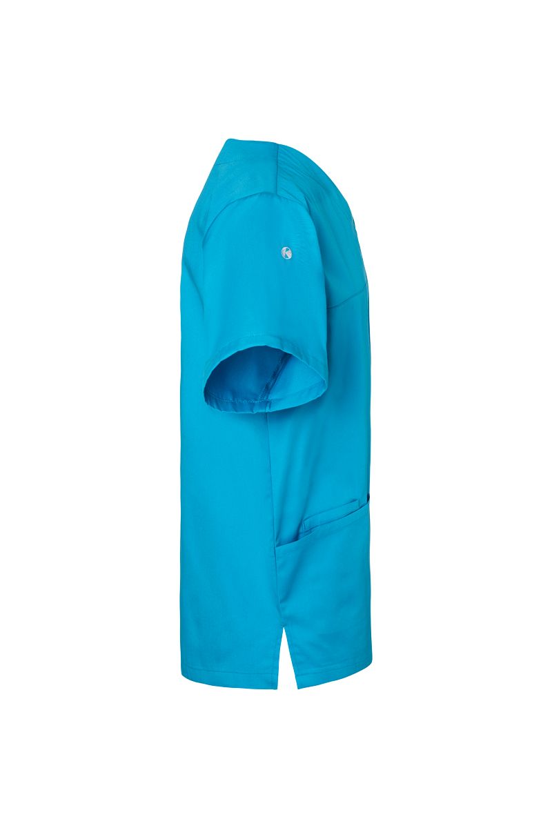 Kurzarm Herren-Schlupfkasack Essential Größe XL in Pazifikblau von Karlowsky