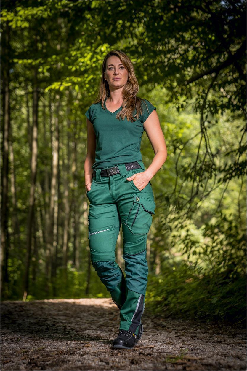 Damen T-Shirt "Lisa" Flex Line Grün FLXDT, Gr. 52 von Leibwächter