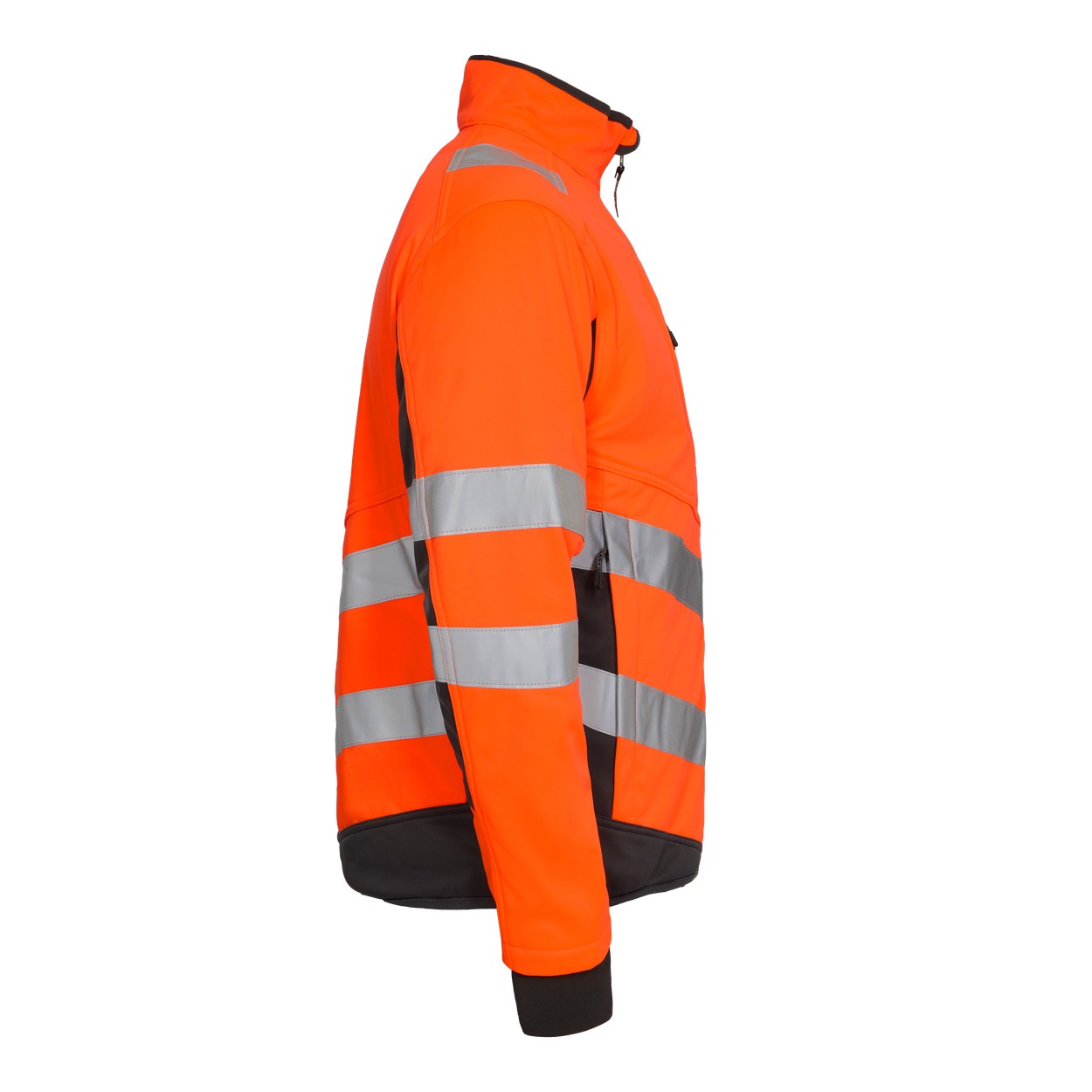 ENGEL Safety Softshelljacke in Orange/Anthrazit Grau, Größe 2XL