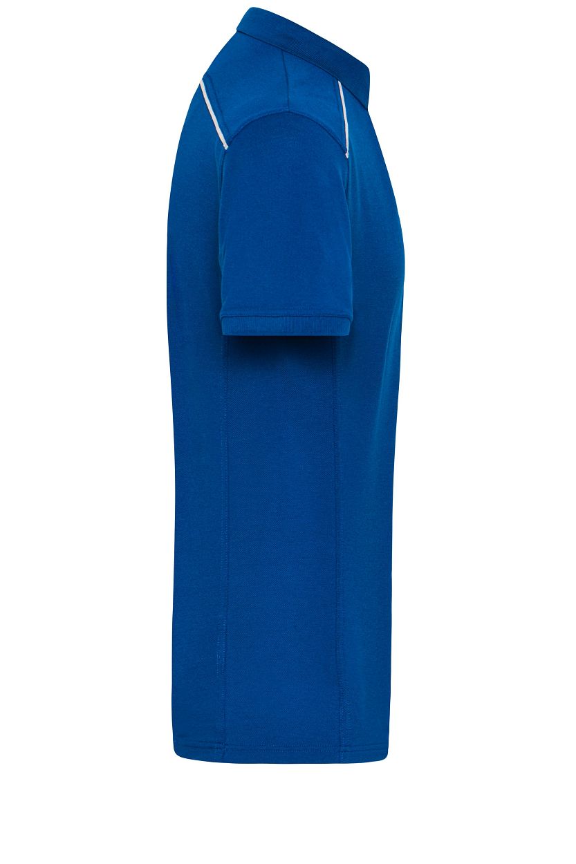 Men's Workwear Polo - SOLID - OCS Blended "JN892" in Dark-Royal, Größe 6XL - Daiber