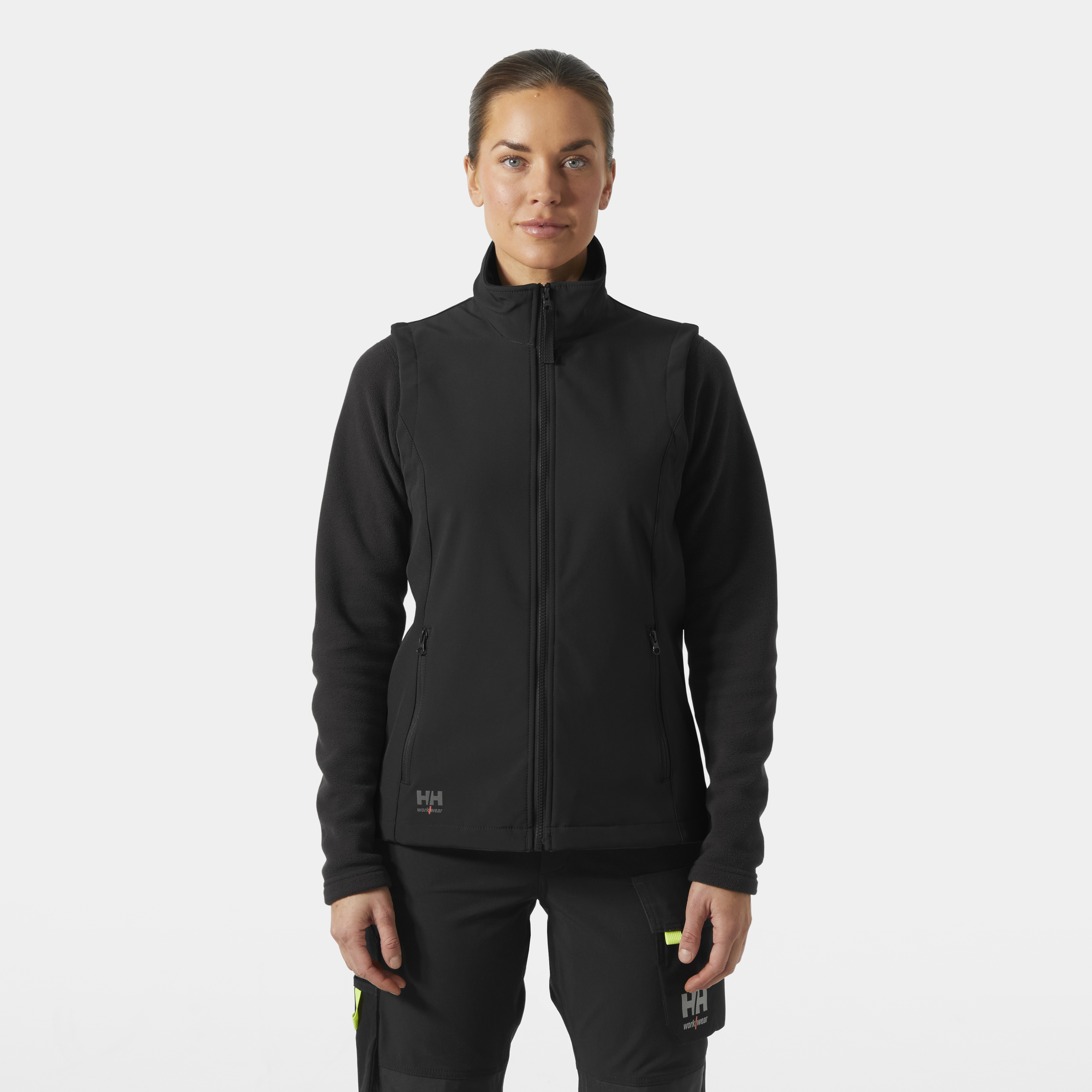 Damen "MANCHESTER 2.0" SOFTS Weste in Ebony, Größe 3XL von Helly Hansen Workwear
