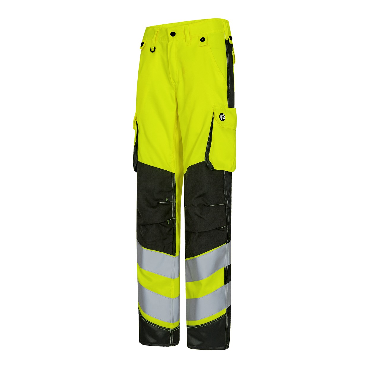 ENGEL Safety Light Damen Arbeitshose in Gelb/Schwarz, Größe 48