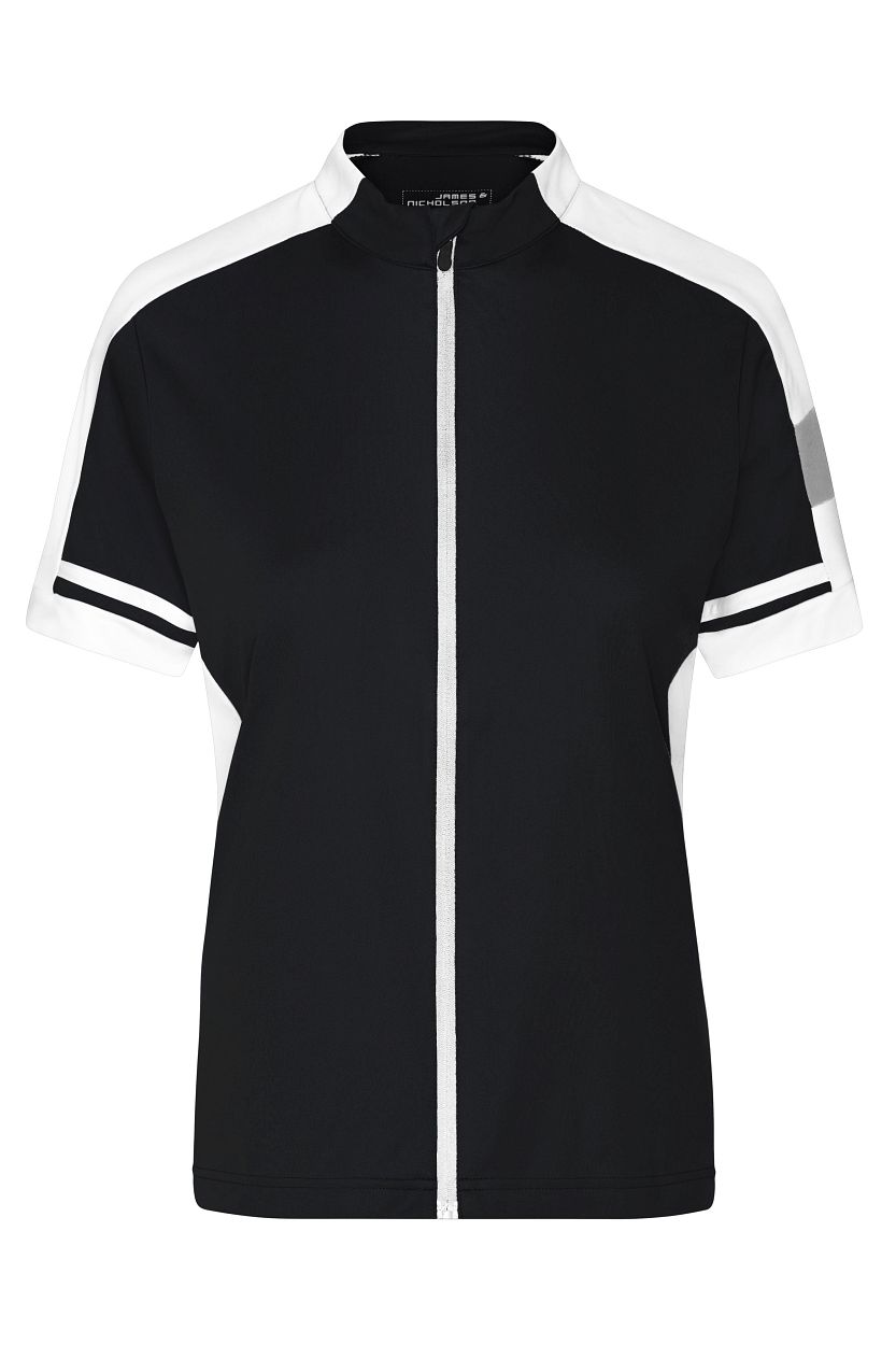 Ladies' Bike-T Full-Zip "JN453" in Black, Größe 2XL - Daiber