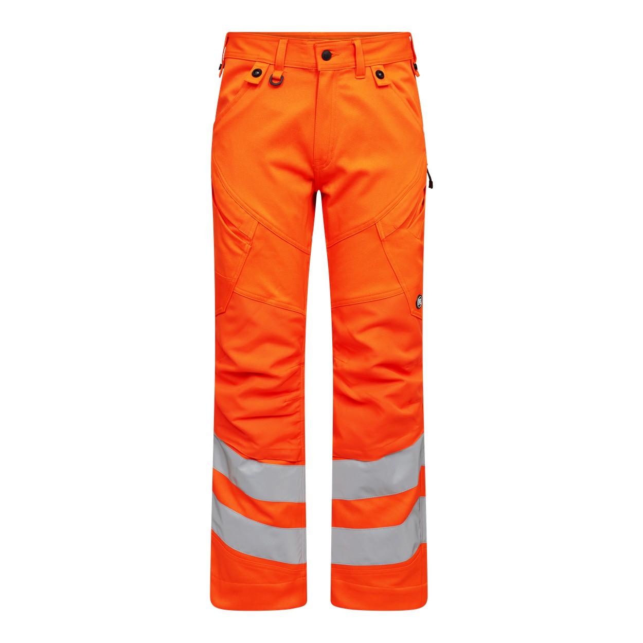 ENGEL Safety Arbeitshose mit 2-Wege-Stretch in Hi-vis Orange, Größe 26