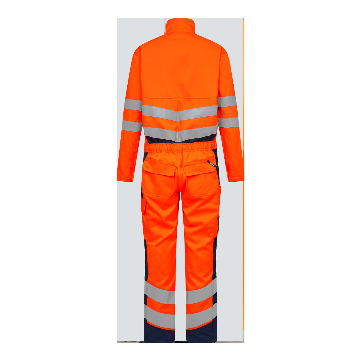 ENGEL Safety+ Overall in Orange/Blue ink, Größe XS