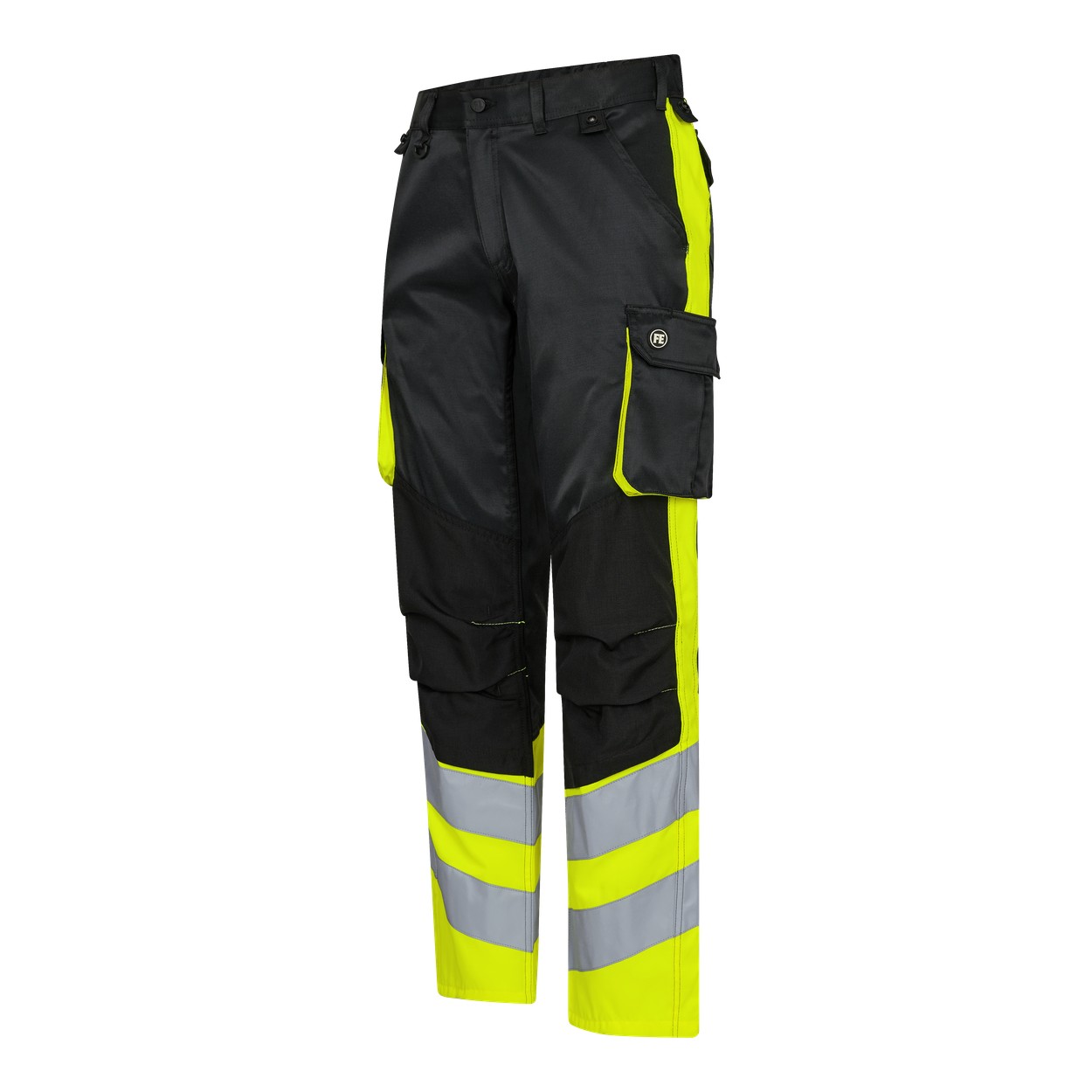 ENGEL Safety Light Arbeitshose in Schwarz/Gelb, Größe 106