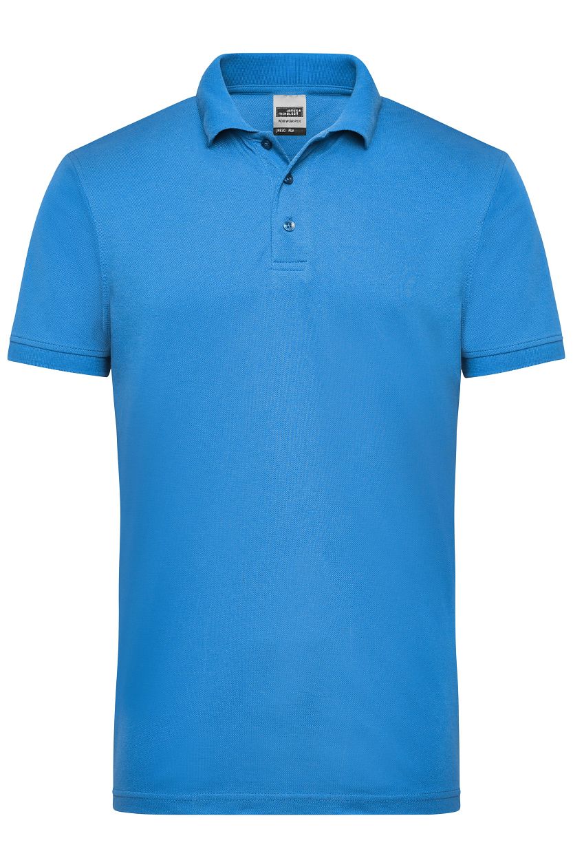 Men's Workwear Polo "JN830" in Aqua, Größe 6XL - Daiber