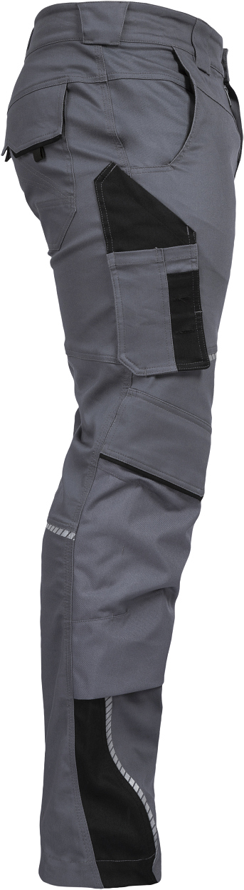 Bundhose Flex Line in Grau-Schwarz, Gr. 102 von Leibwächter Bundhose Flex Line in Grau-Schwarz, Gr. 98 von Leibwächter