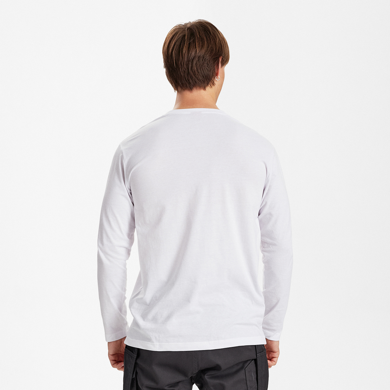 ENGEL Extend langarm-Shirt in Weiss, Größe XS