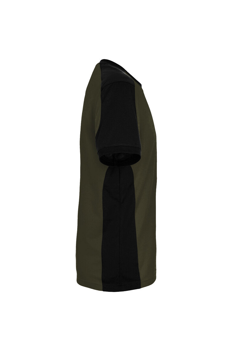 HAKRO 590 Contrast MIKRALINAR® ECO in Olive/Schwarz, Größe 6XL