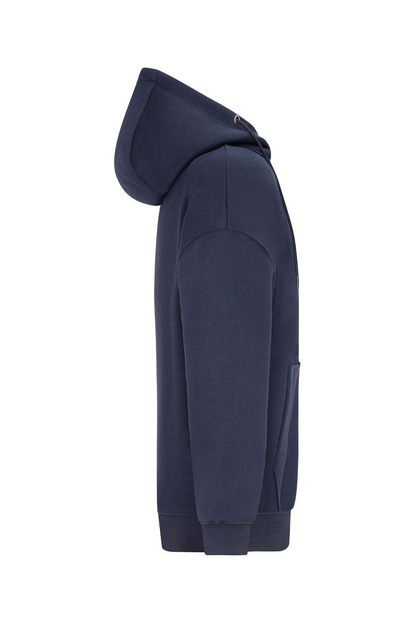 Oversized Hooded Jacket UNISEX OCS Blended & RCS "8043" in Navy, Größe 3XL - Daiber