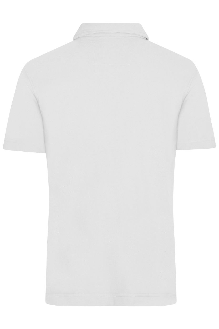 Men's Traditional Polo "JN716" in White/Red-White, Größe 3XL - Daiber