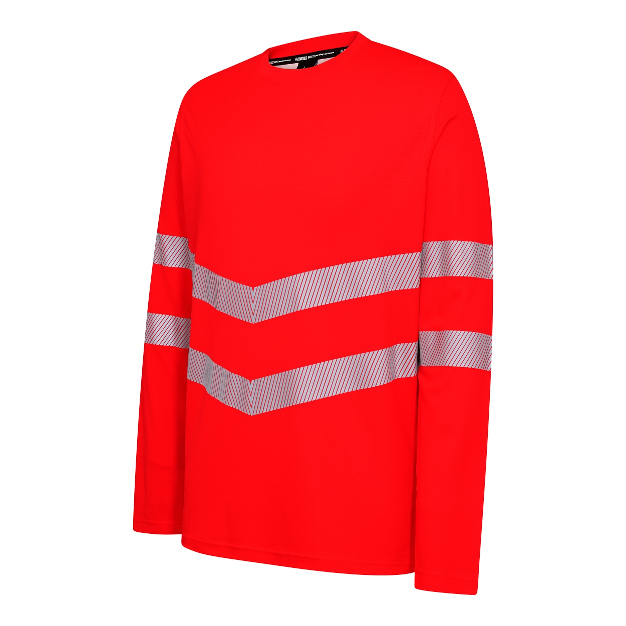 ENGEL Safety Langarm-T-Shirt in Rot, Größe XS