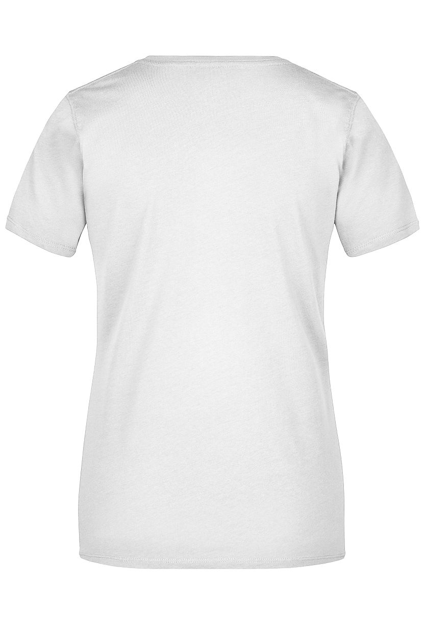 Ladies' Basic-T "JN901" in White, Größe 3XL - Daiber