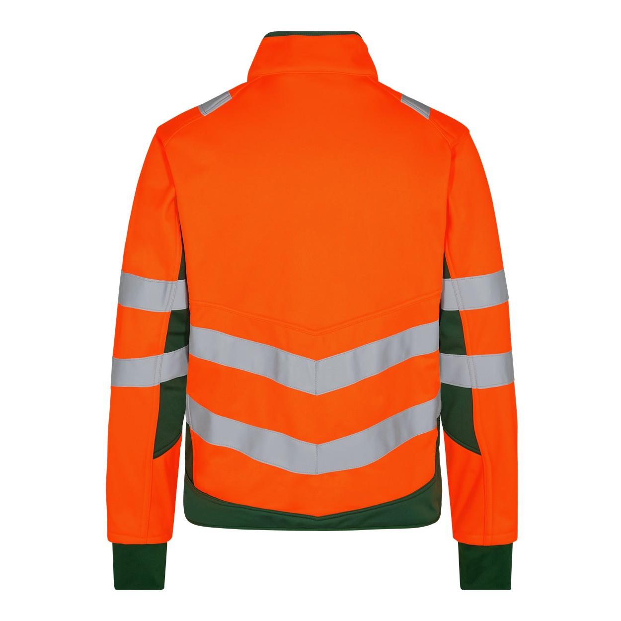 ENGEL Safety Stepp-Jacke in Orange/Grün, Größe XS