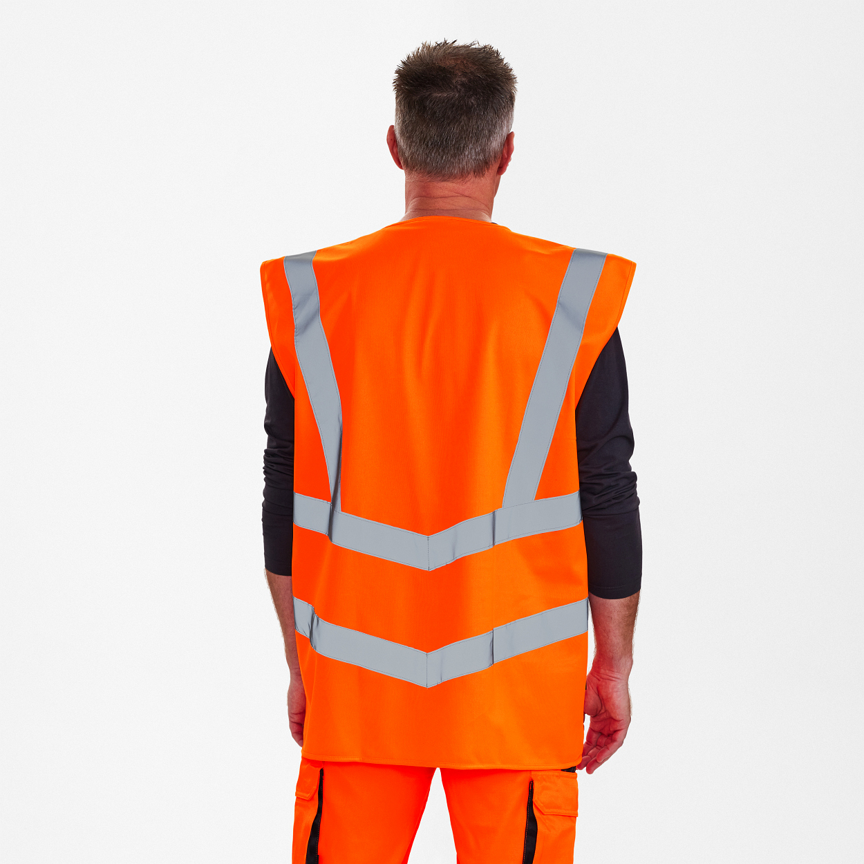 Safety Weste mit Reißverschluss