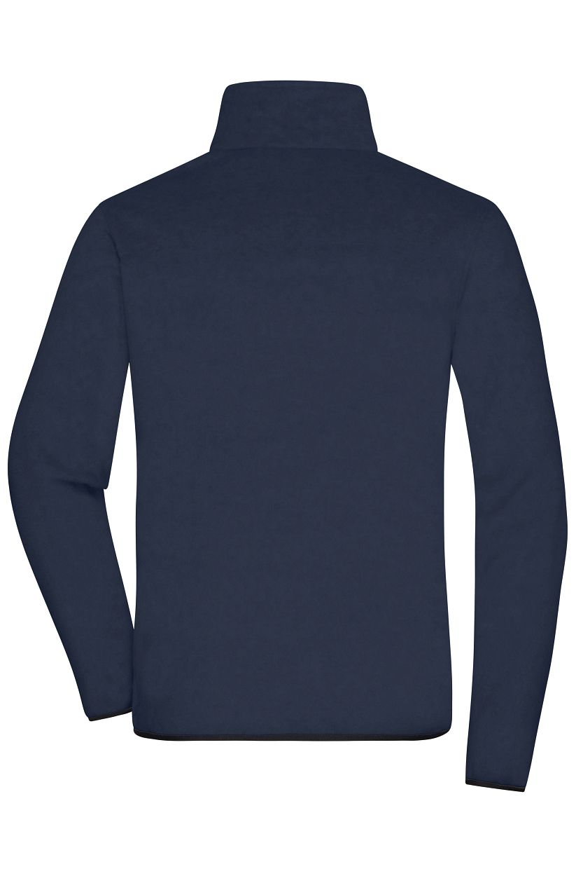 Men's Fleece Jacket GRS "JN1312" in Navy/Black, Größe 3XL - Daiber