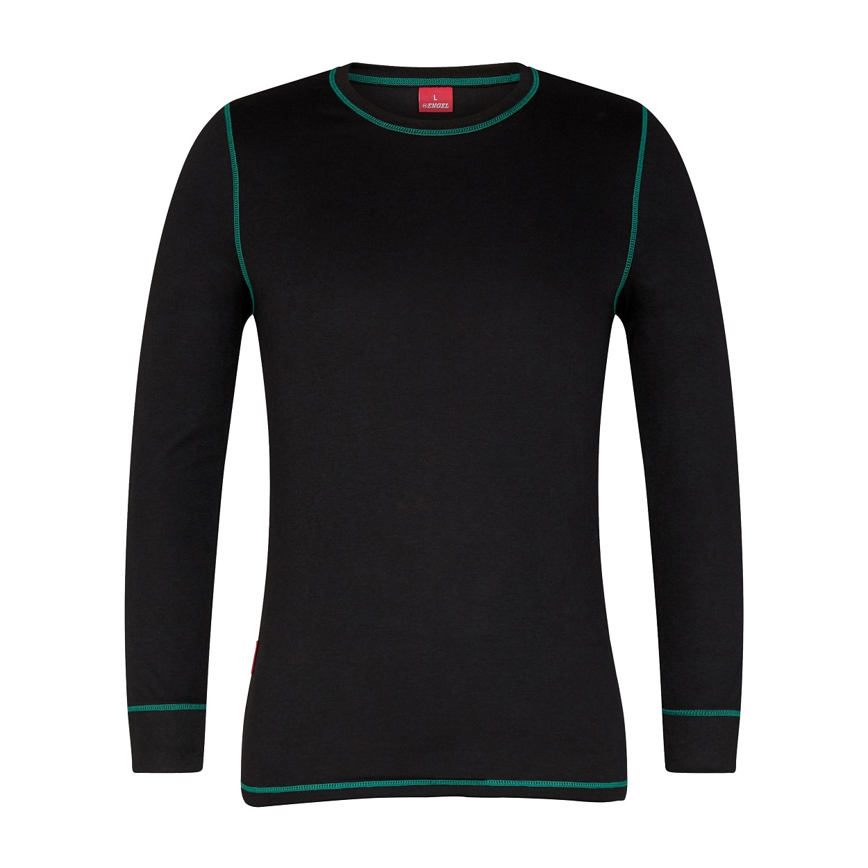 ENGEL Thermounterwäsche-Set in Schwarz, Größe XS