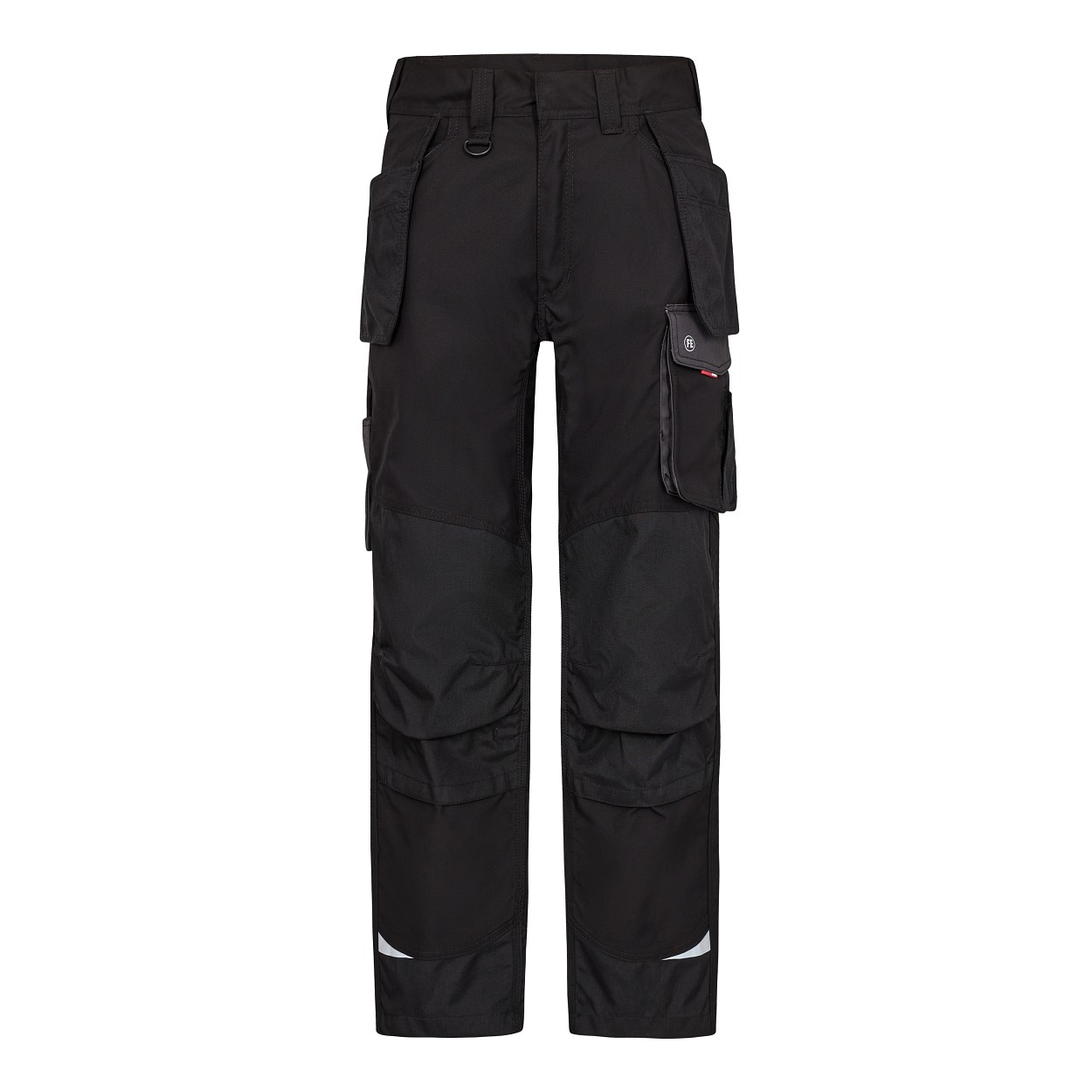 ENGEL Galaxy Arbeitshose mit Holstertaschen in Schwarz/Anthrazit Grau, Größe 106